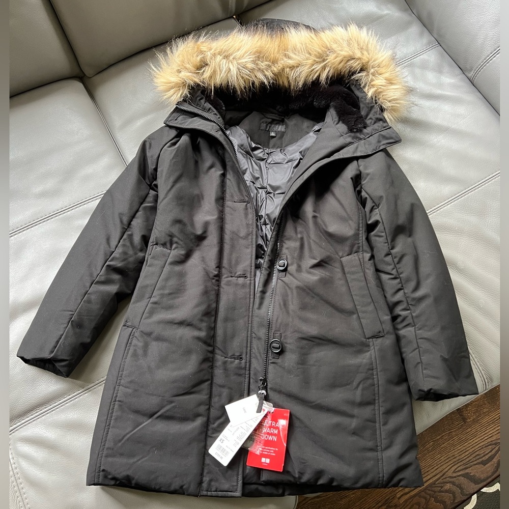 NEW WITH TAGS: Uniqlo down parka/jacket